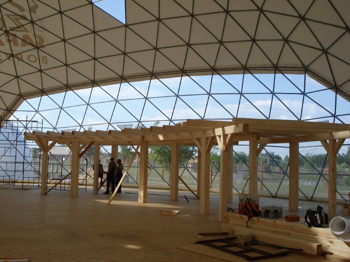 1000m² Vaikų Pramogų Centras @ Ø34+12m+8m Kupolai | Borysevas, Lenkija