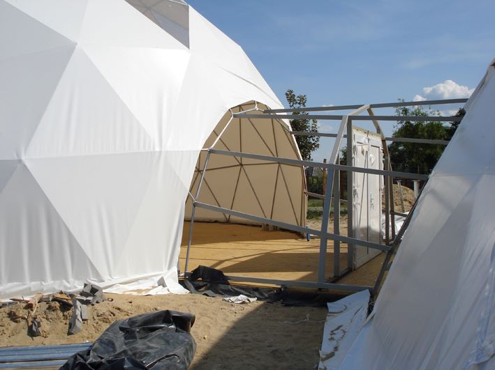 1000m² Vaikų Pramogų Centras @ Ø34+12m+8m Kupolai | Borysevas, Lenkija