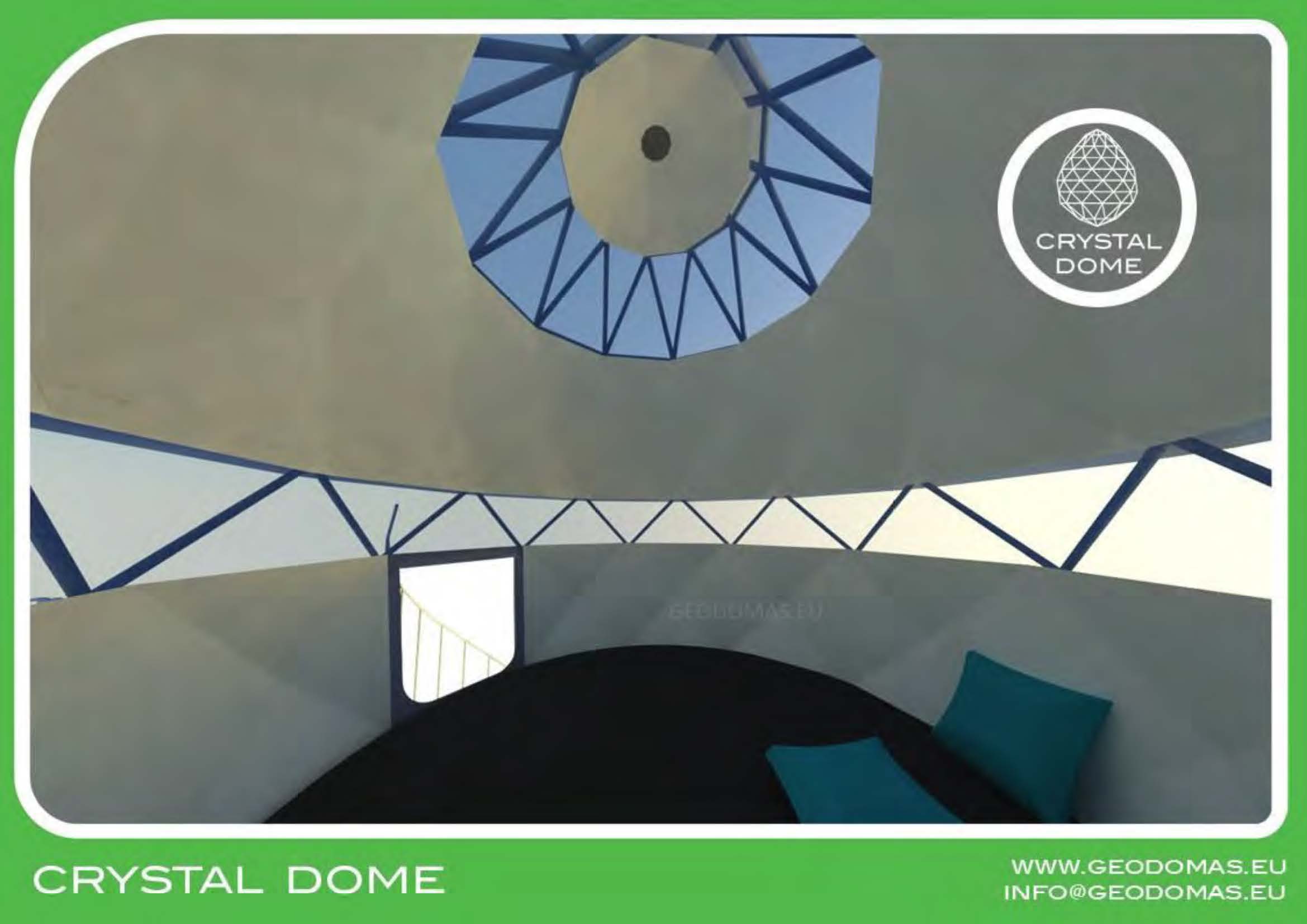 7m2 Ø3m Crystal Dome for Wild Nature | Treehouse Village