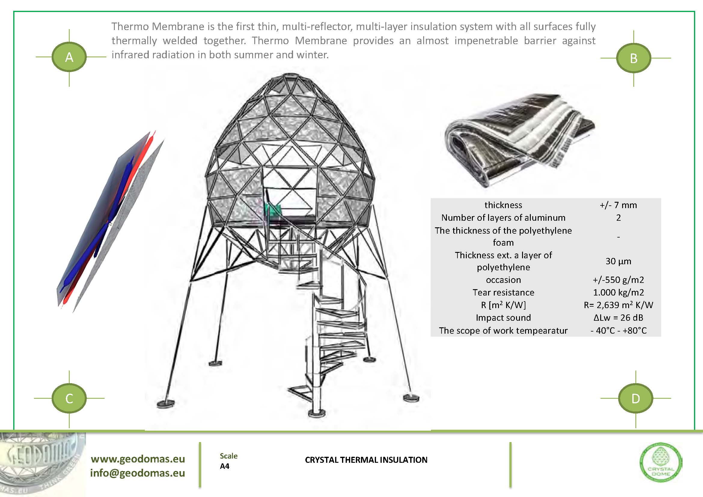 7m2 Ø3m Crystal Dome for Wild Nature | Treehouse Village