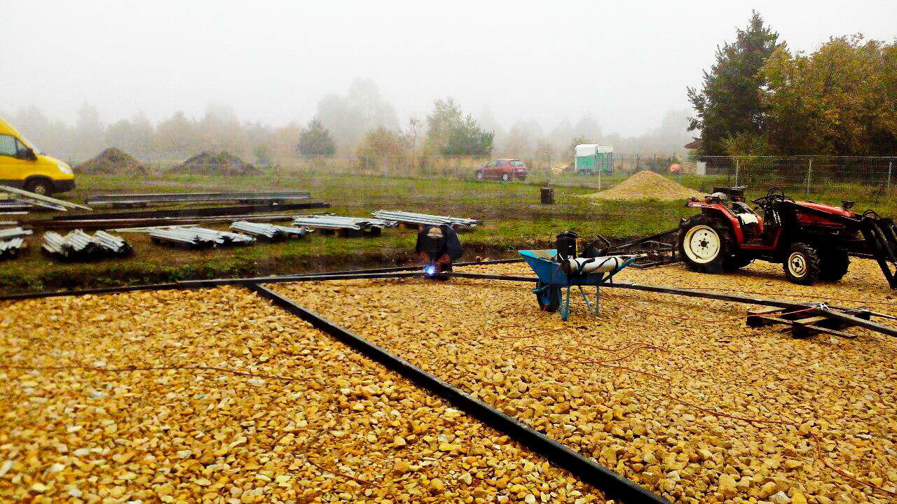 Žirgynas ir Manežas Kupolas Ø24m | Ūkininko ūkis, Ledziny, Lenkija