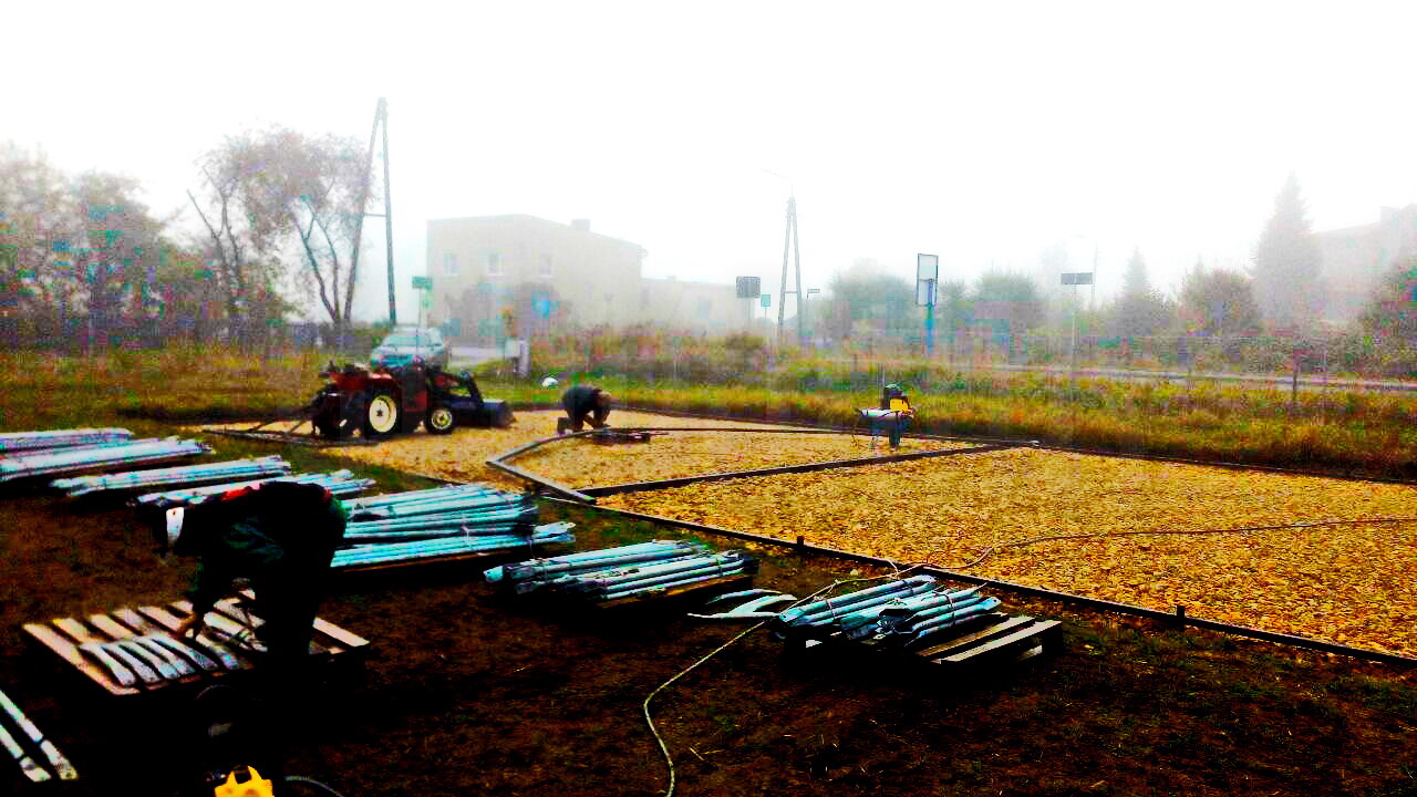 Žirgynas ir Manežas Kupolas Ø24m | Ūkininko ūkis, Ledziny, Lenkija