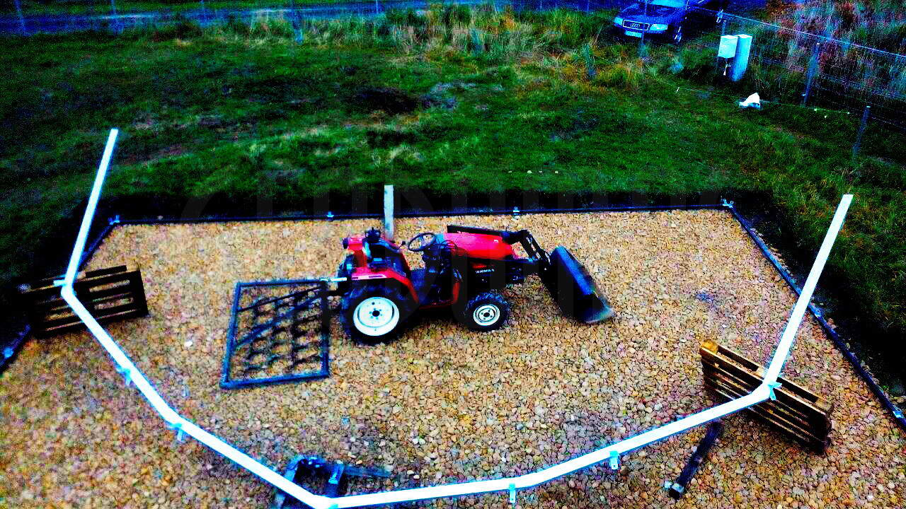 Žirgynas ir Manežas Kupolas Ø24m | Ūkininko ūkis, Ledziny, Lenkija