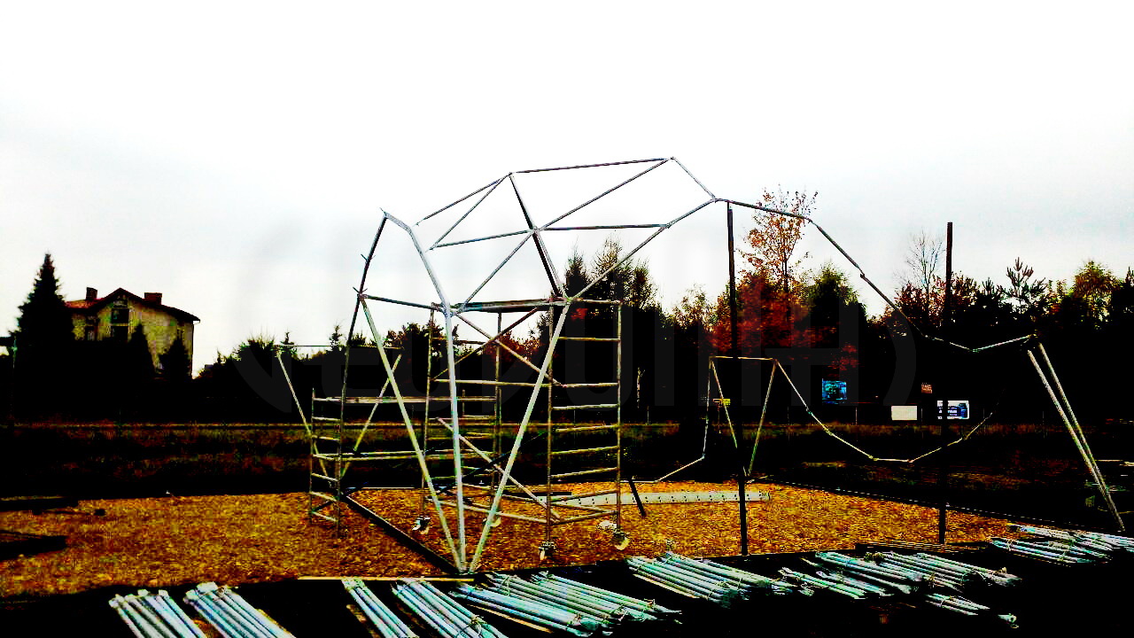 Žirgynas ir Manežas Kupolas Ø24m | Ūkininko ūkis, Ledziny, Lenkija