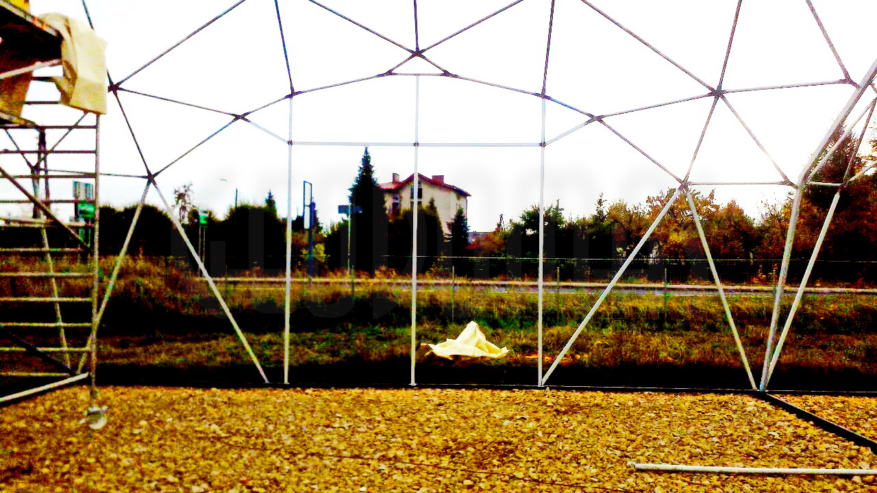 Žirgynas ir Manežas Kupolas Ø24m | Ūkininko ūkis, Ledziny, Lenkija