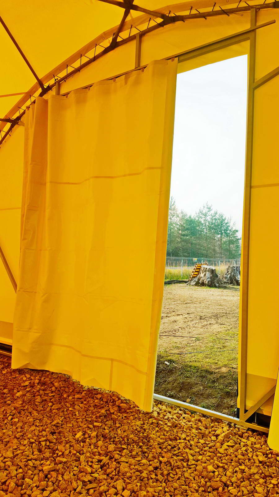 Žirgynas ir Manežas Kupolas Ø24m | Ūkininko ūkis, Ledziny, Lenkija