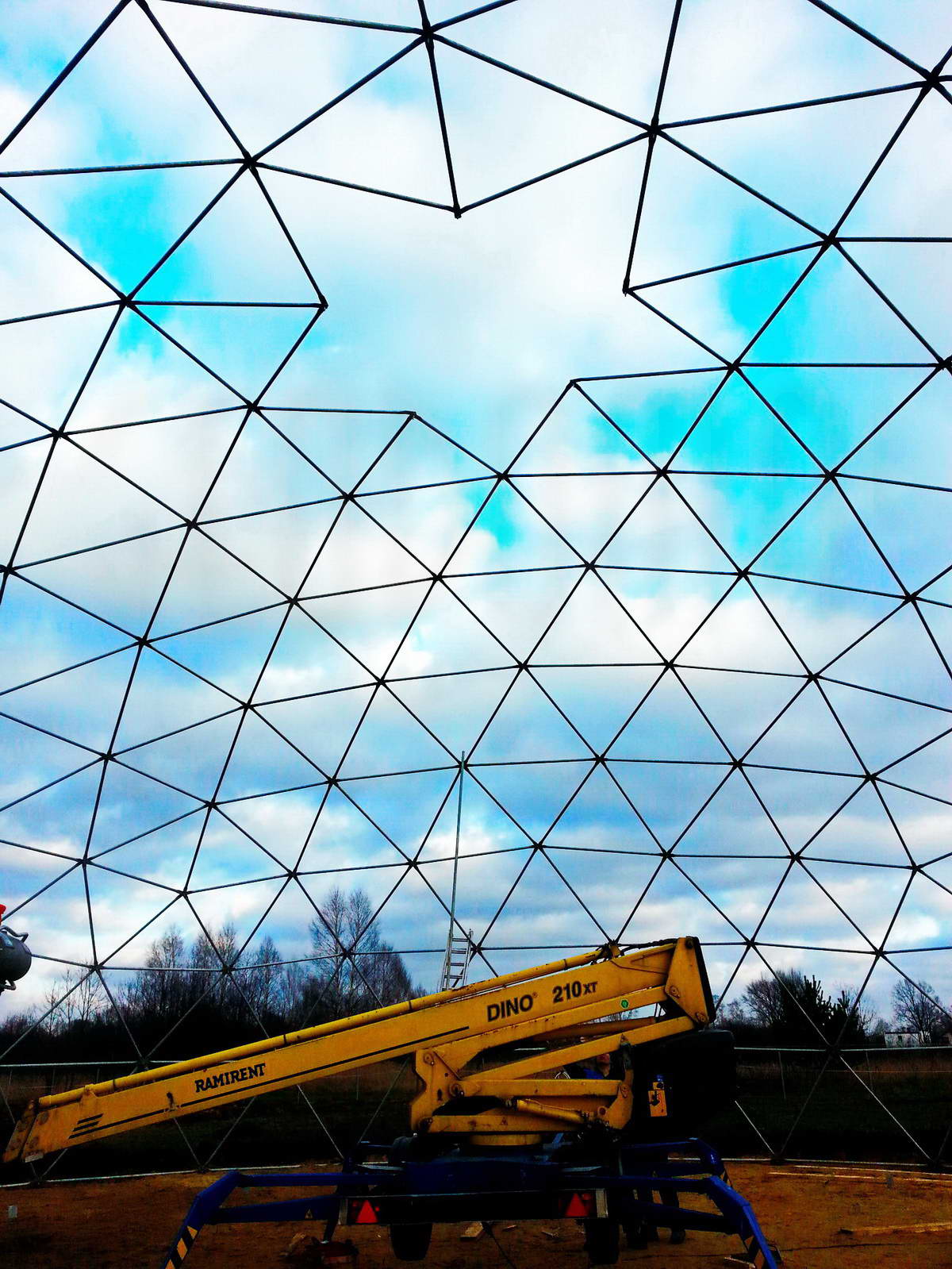 Žirgynas ir Manežas Kupolas Ø24m | Ūkininko ūkis, Ledziny, Lenkija