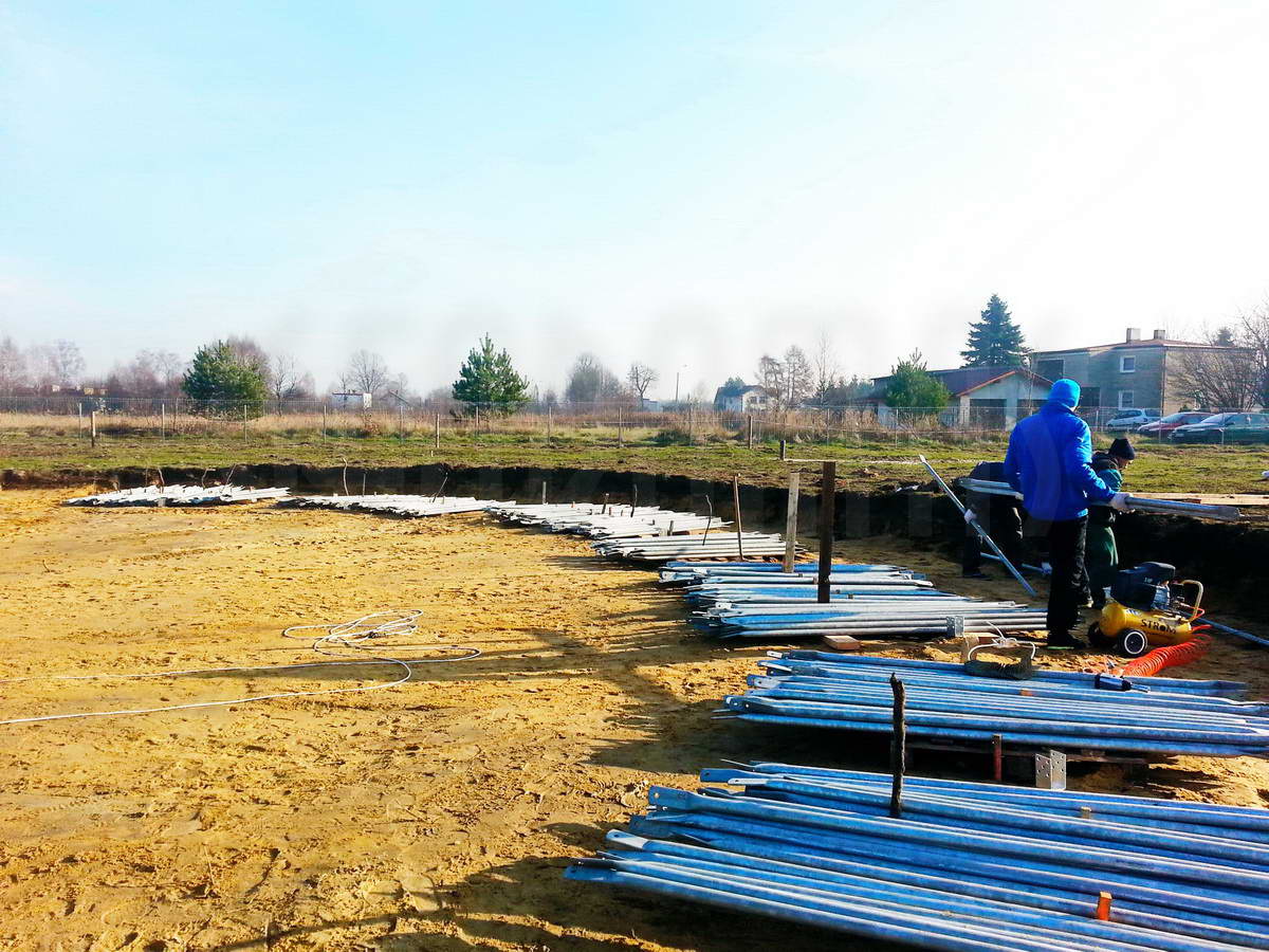 Žirgynas ir Manežas Kupolas Ø24m | Ūkininko ūkis, Ledziny, Lenkija