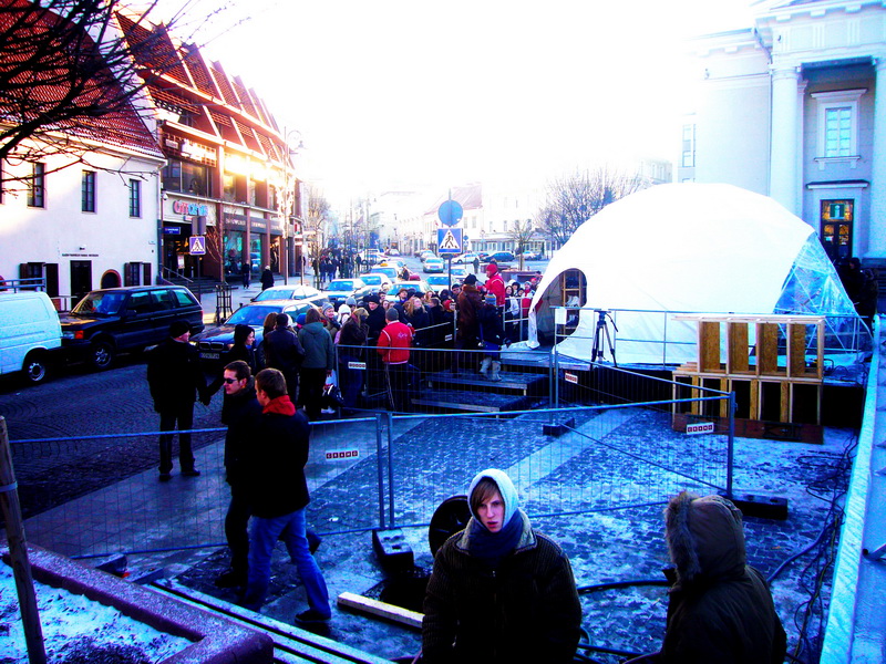 Vilnius – Europos Kultūros Sostinė 2009 | Mobilus Kupolas Renginiams
