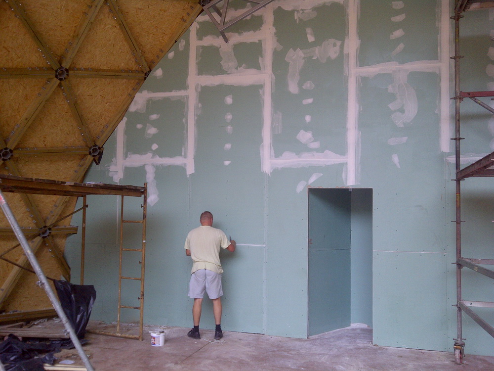 Public Park Stage Dome Ø15m | Estrada Geodesic Dome, Salcininkai, Lithuania