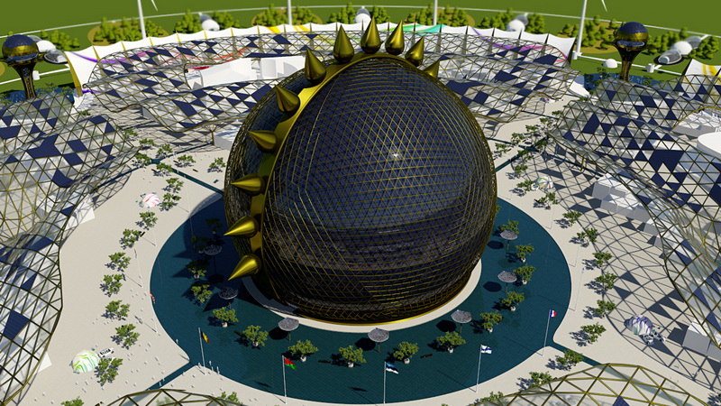 Mūsų idėjos sudarė “Expo 2017” projekto pagrindą | Autonomiškas energiją taupantis miestas stepėse