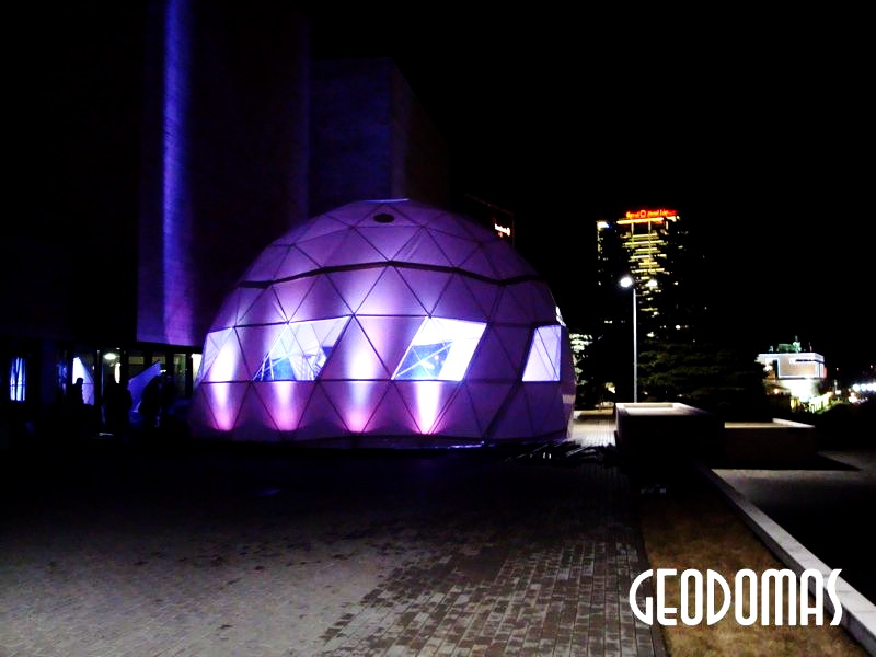 Mobilus Kupolas Ø11m Festivaliui „Mode Infection“ | Vilnius, Lietuva
