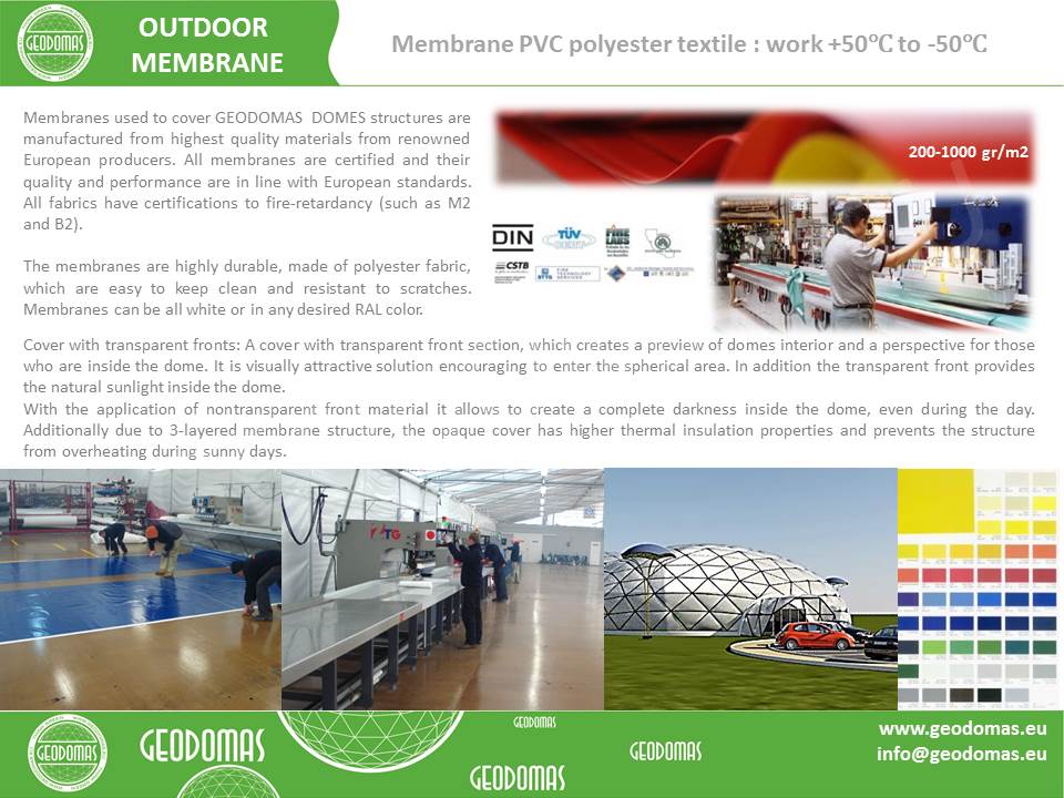 1000m² Vaikų Pramogų Centras @ Ø34+12m+8m Kupolai | Borysevas, Lenkija