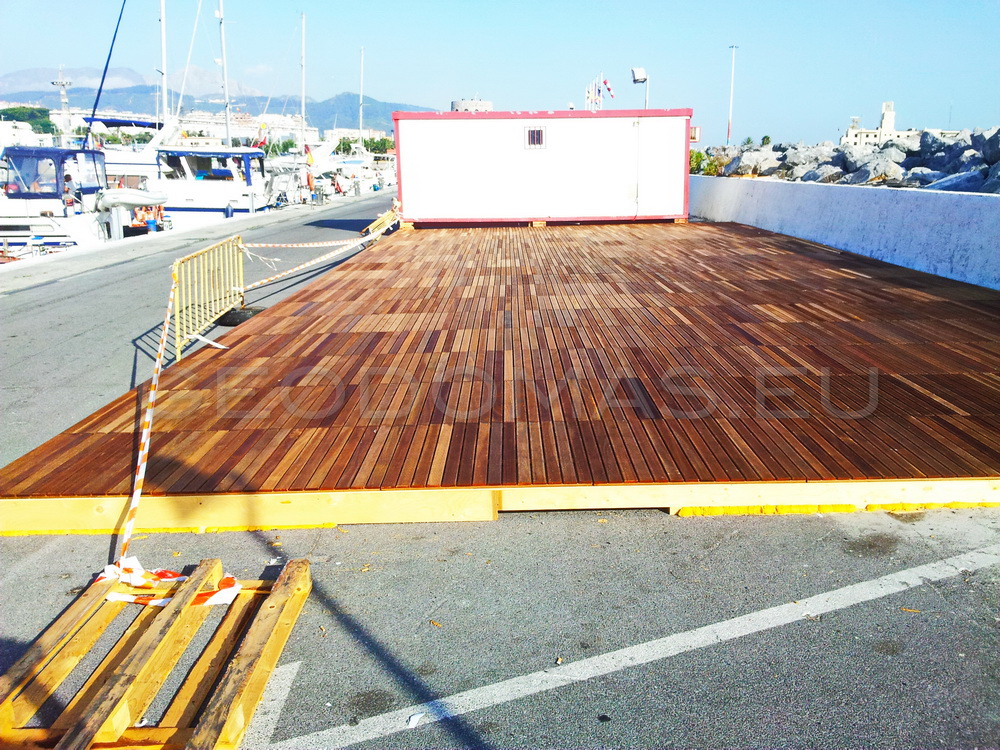 56m² Restoranas-Baras Stiklo Kupole Ø8m | Puerto de Ceuta, Ispanija