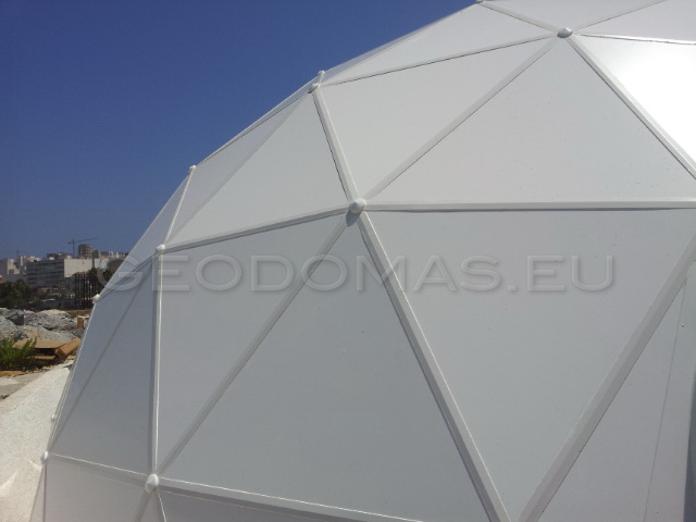 56m² Restoranas-Baras Stiklo Kupole Ø8m | Puerto de Ceuta, Ispanija