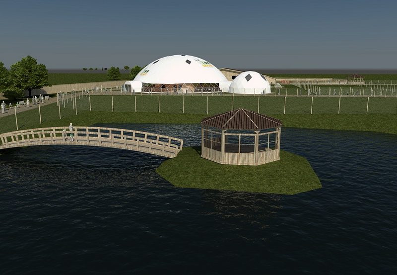 1000m² Vaikų Pramogų Centras @ Ø34+12m+8m Kupolai | Borysevas, Lenkija