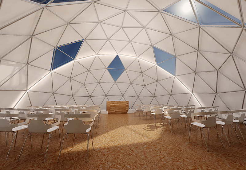 1000m² Vaikų Pramogų Centras @ Ø34+12m+8m Kupolai | Borysevas, Lenkija