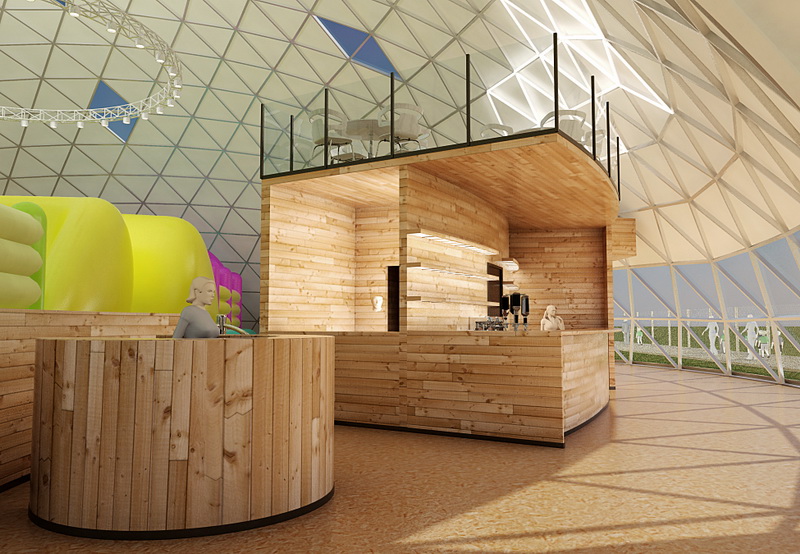 1000m² Vaikų Pramogų Centras @ Ø34+12m+8m Kupolai | Borysevas, Lenkija