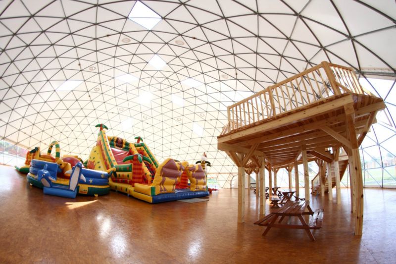 1000m² Vaikų Pramogų Centras @ Ø34+12m+8m Kupolai | Borysevas, Lenkija