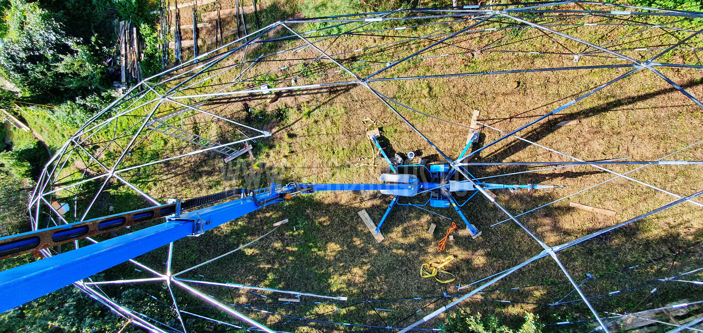 Ø6-Ø7-Ø30m Kupolai Laukinių Paukščių Reabilitacijos Centrui | Bukvald, Lenkija