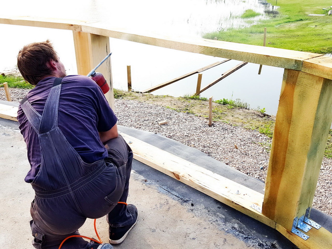 153m2 Svečių Namas Su Pirtimi Kupolas Ø12m | Ūkio sodyba, Širvintų r.