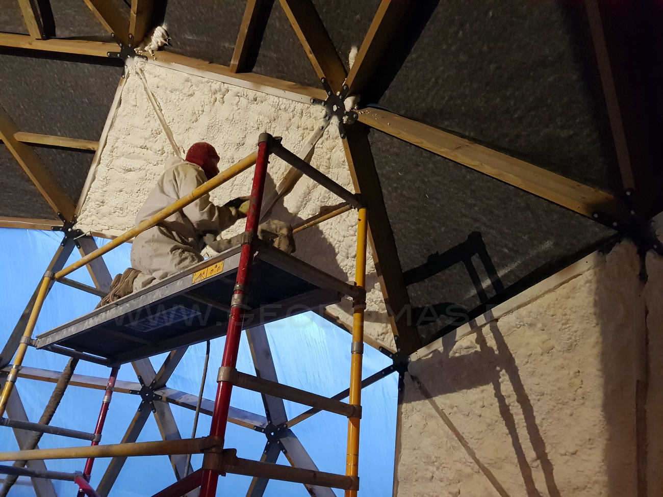 153m2 Svečių Namas Su Pirtimi Kupolas Ø12m | Ūkio sodyba, Širvintų r.
