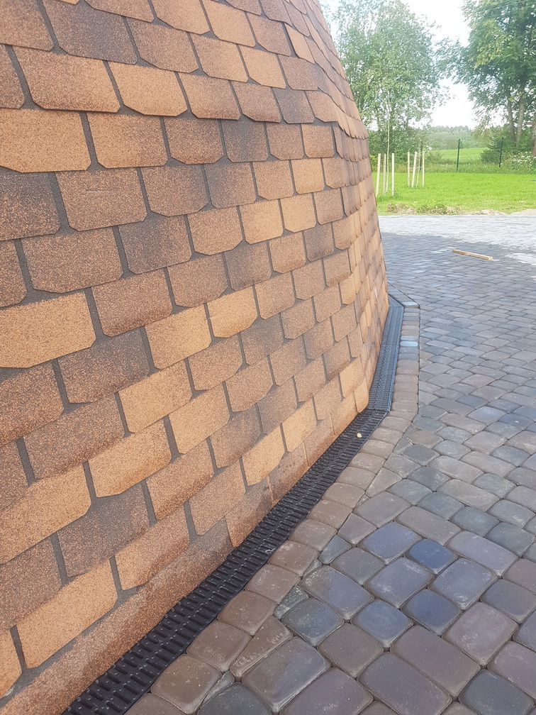 153m2 Svečių Namas Su Pirtimi Kupolas Ø12m | Ūkio sodyba, Širvintų r.