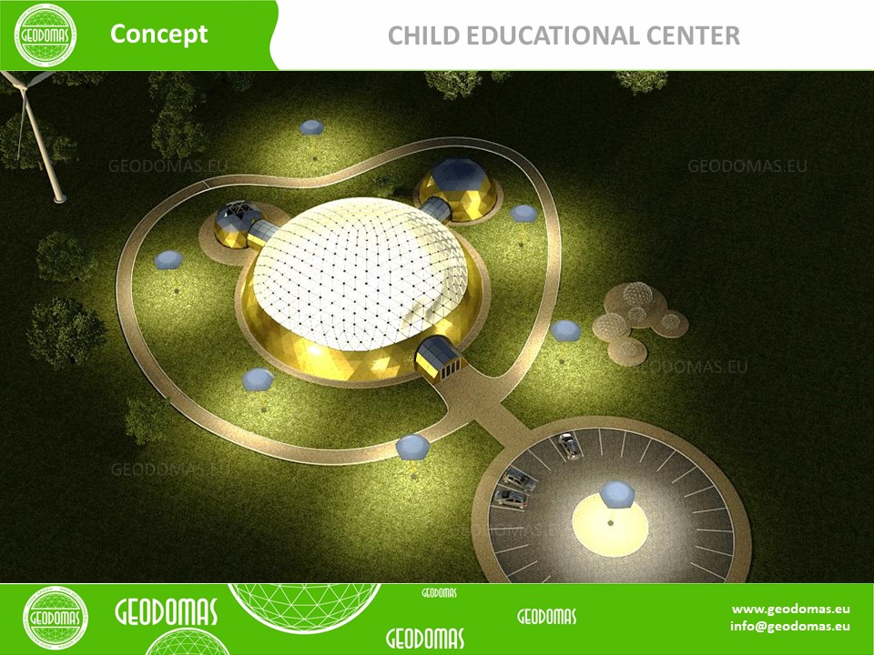 Vaikų Edukacijos ir Sveikatingumo Centras | Kupolas 1200m2