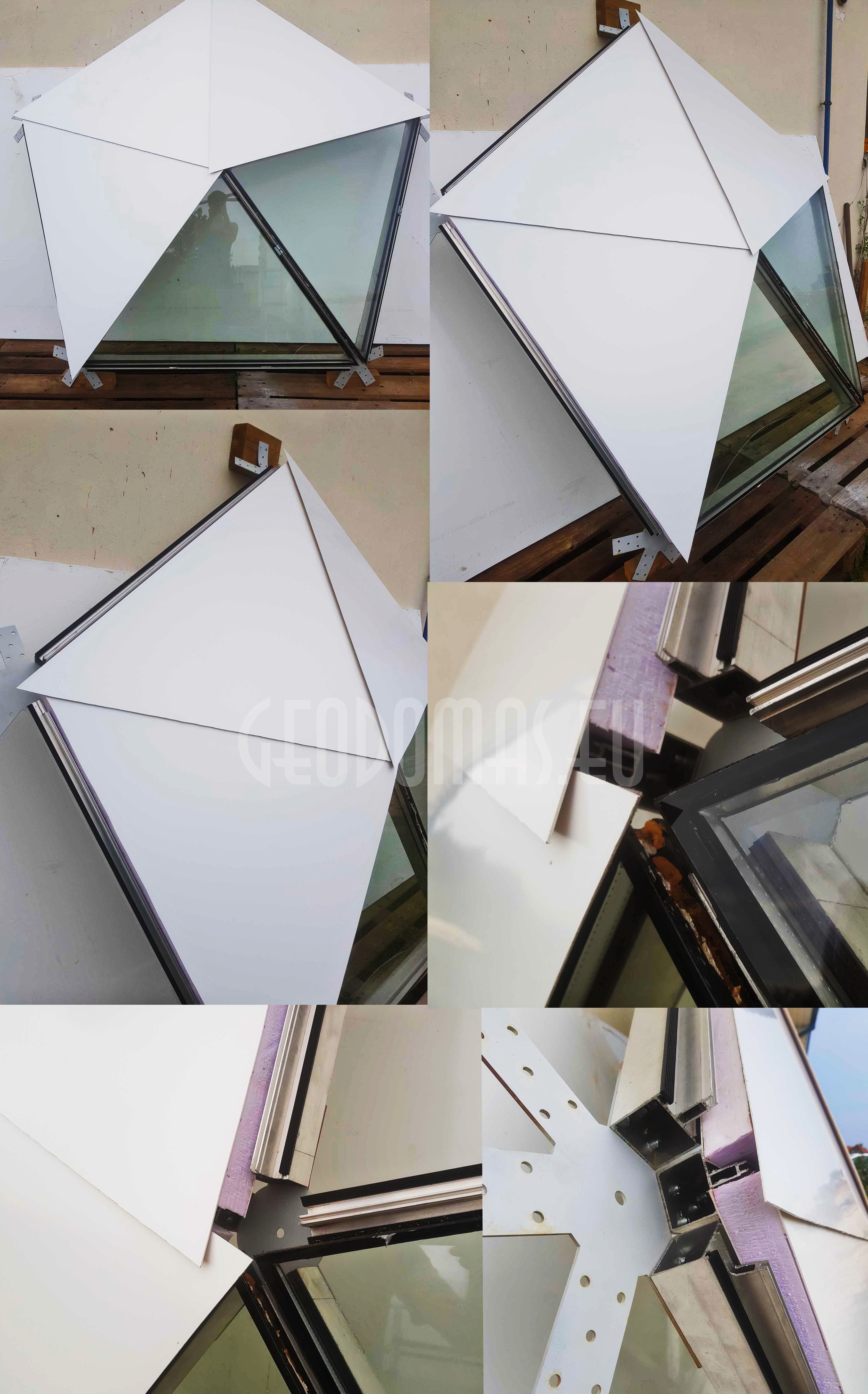 30m² LUXURY GLAMPING Ø6m Dome | Panel & Glass FAÇADE