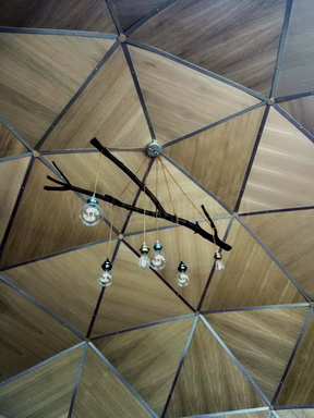 30m² LUXURY GLAMPING Ø6m Dome | Panel & Glass FAÇADE