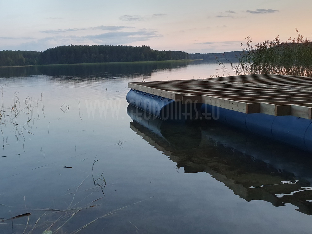27m² Pramoginis Glamping laivas Ø7m | Pasimėgaukite ežerų ir jų salų grožiu