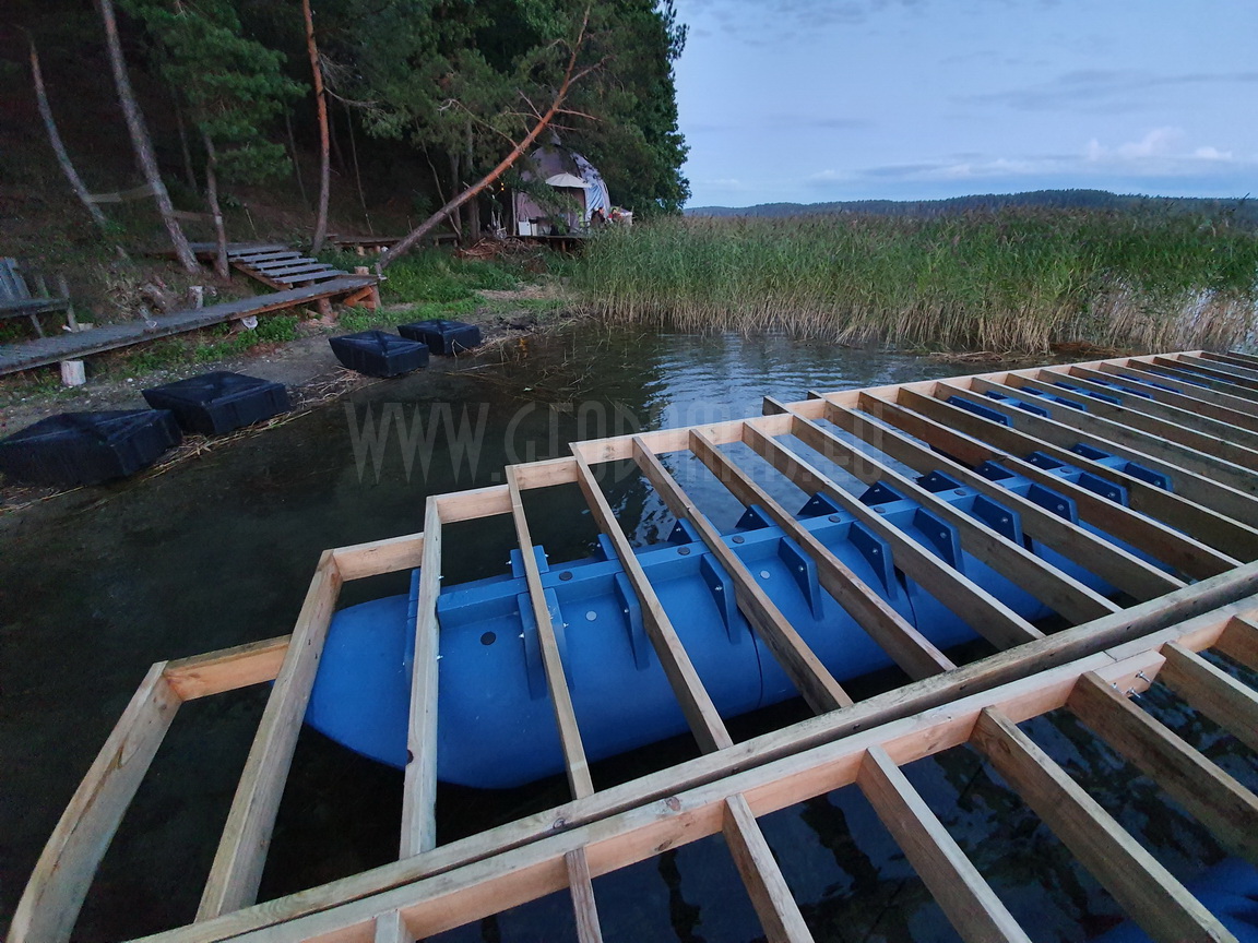27m² Pramoginis Glamping laivas Ø7m | Pasimėgaukite ežerų ir jų salų grožiu