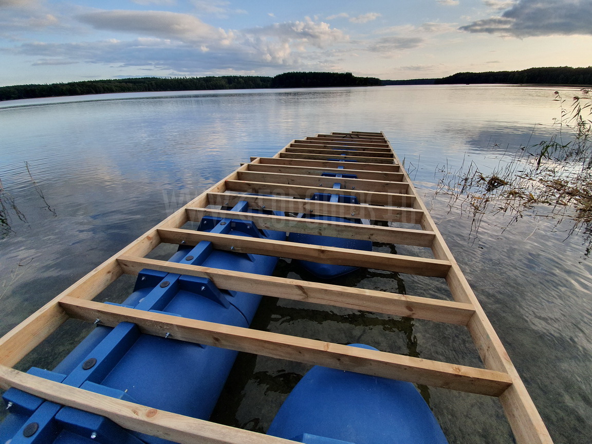 27m² Pramoginis Glamping laivas Ø7m | Pasimėgaukite ežerų ir jų salų grožiu