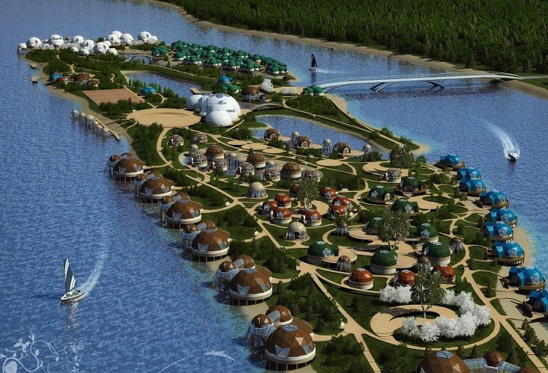 Saulėtas Glamping kurortas +80°C | Prabangus Glamping Kurortas