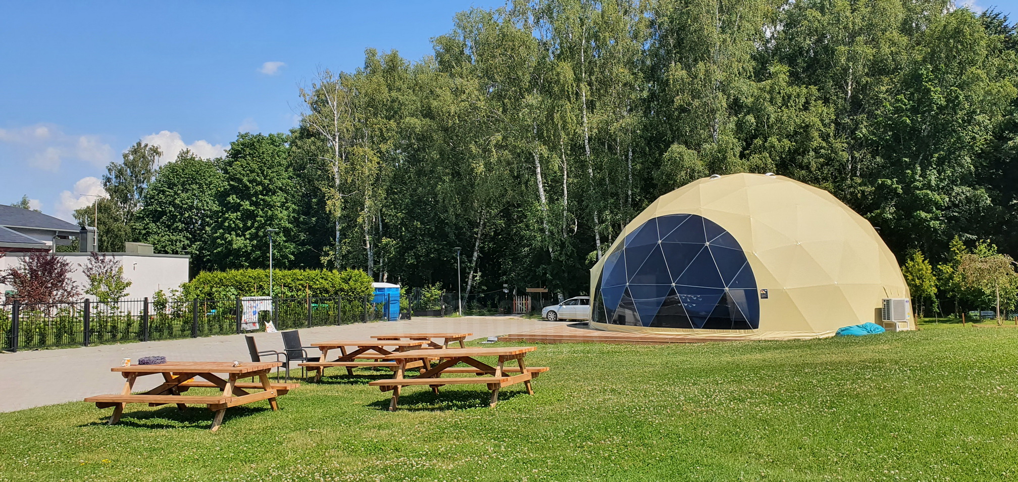 95m² Lauko klasė Spec. Poreikių vaikams Ø11m | Šv. Pranciškaus Asyžiečio bažnyčia, Klaipėda