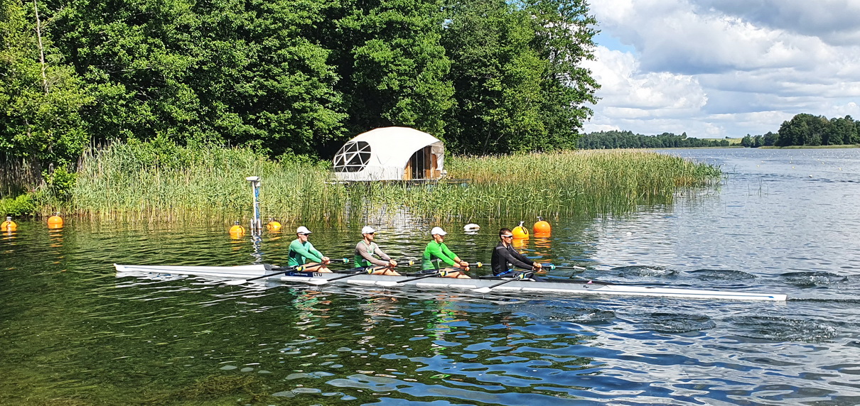 27m² Pramoginis Glamping laivas Ø7m | Pasimėgaukite ežerų ir jų salų grožiu