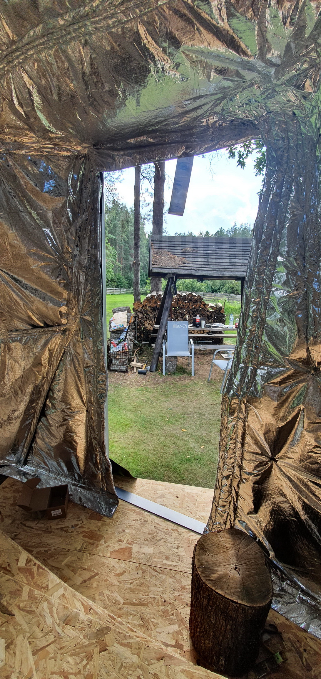 50m² Glamping Kupolas Ø8m | Rekreacinė zona