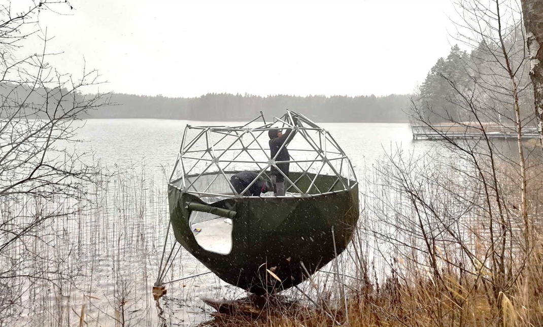 7m2 Ø3m Crystal Dome for Wild Nature | Treehouse Village