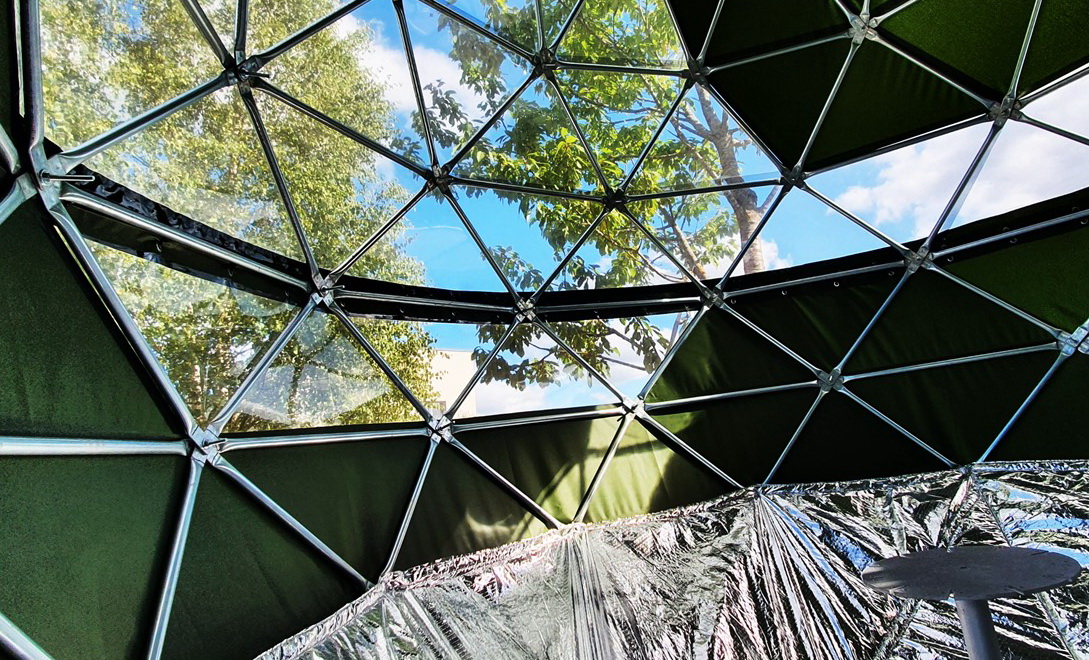 7m2 Ø3m Crystal Dome for Wild Nature | Treehouse Village