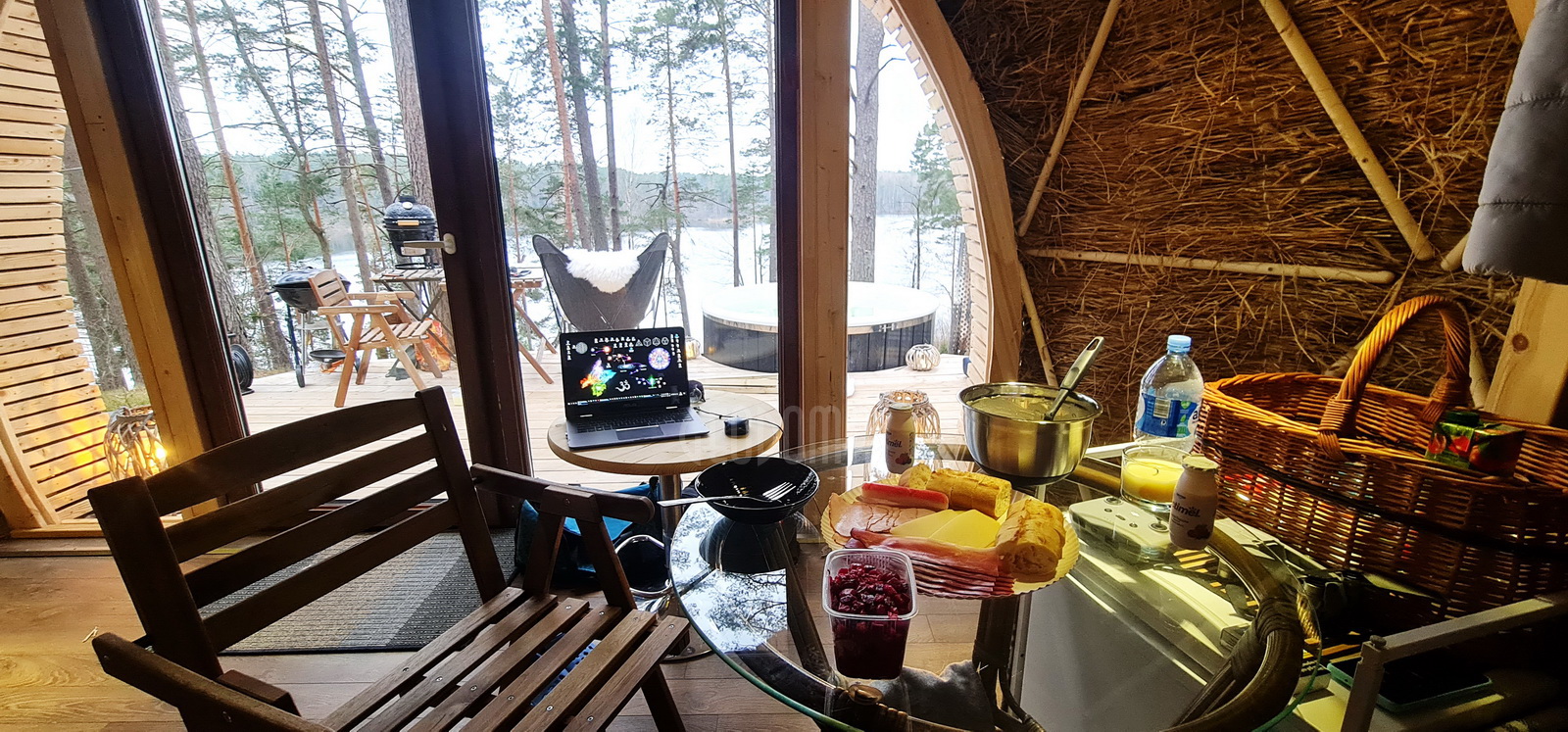20m2 Glamping Kupolas Ø5m | Ekologinė bendruomenė, GLAMPINGLITHUANIA