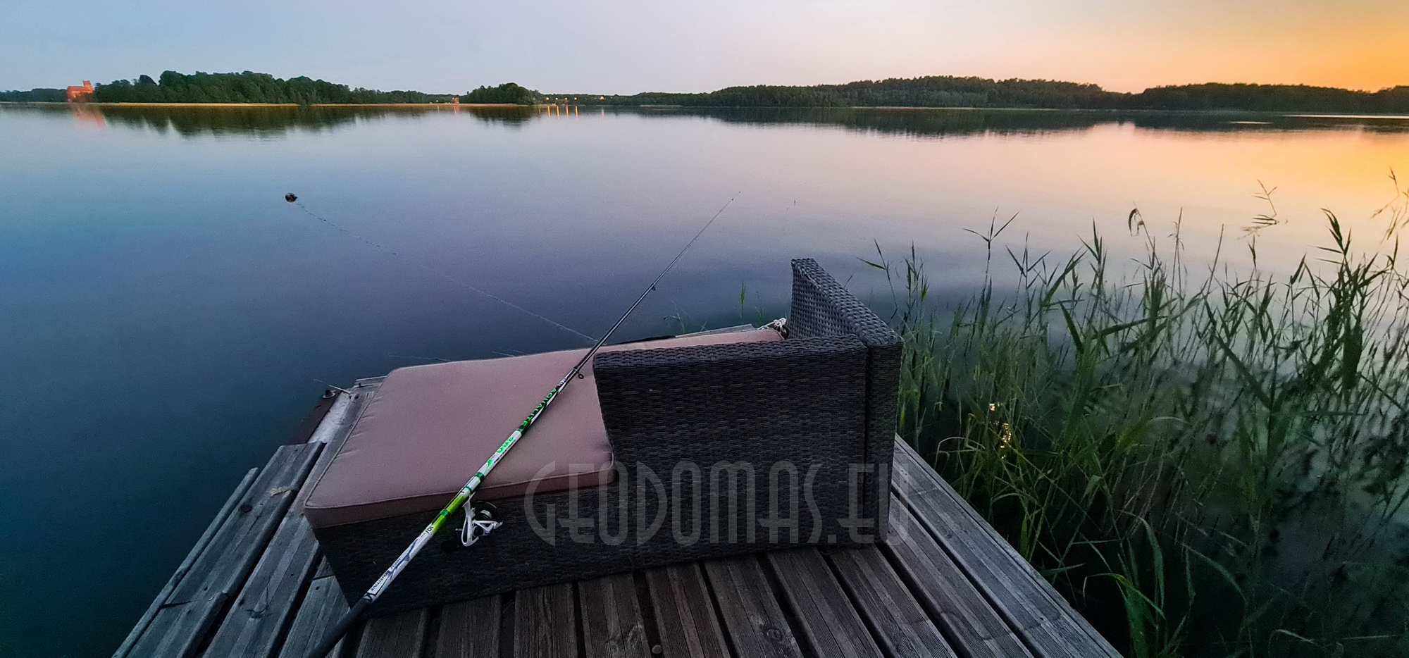 27m² Pramoginis Glamping laivas Ø7m | Pasimėgaukite ežerų ir jų salų grožiu