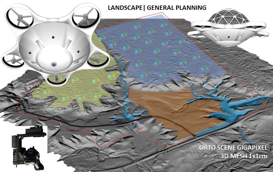 28m² Keleivinis Turistinis Dronas | GEODOMAS