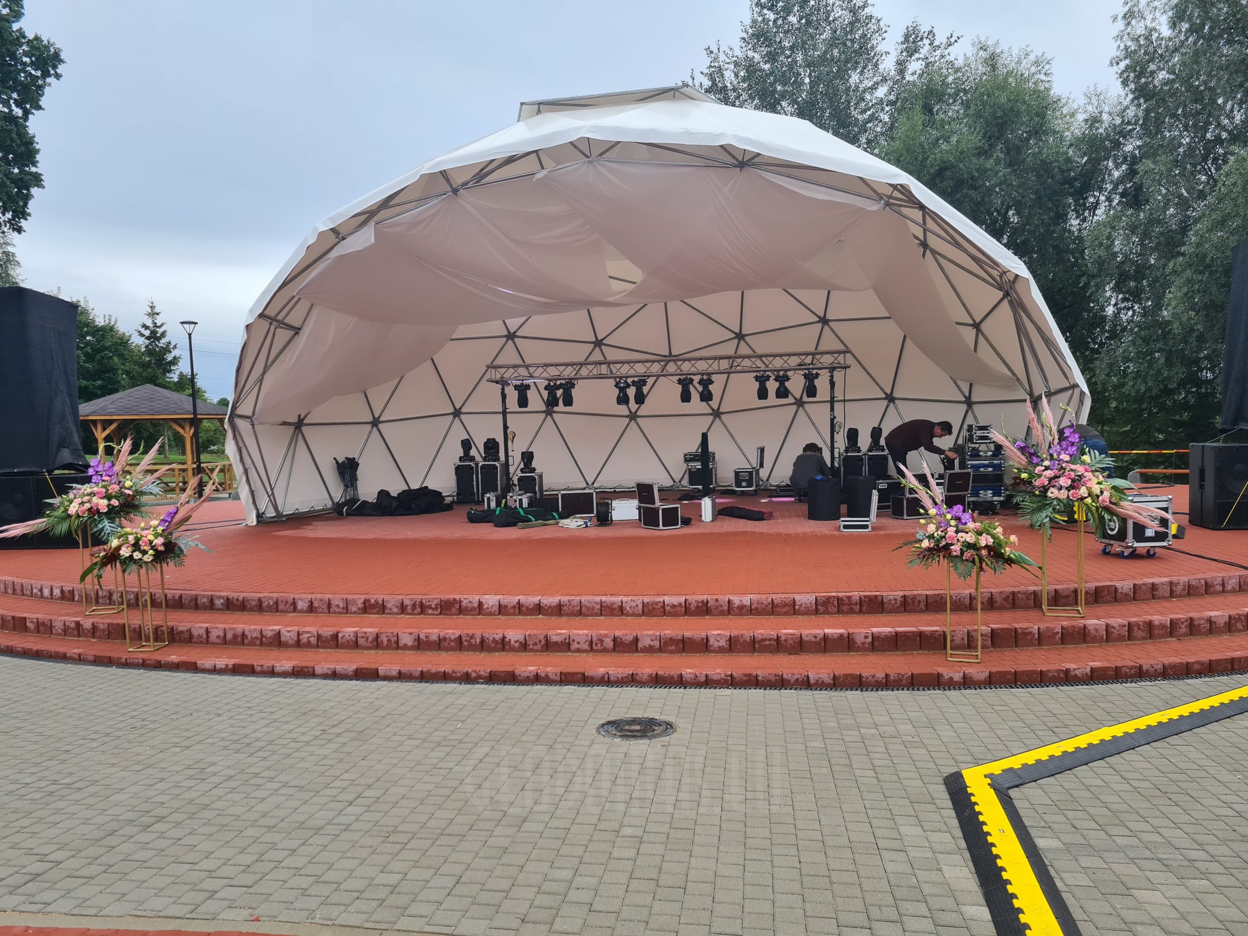Ø11m Lauko Estrada Scena Kupolas |  Pilviškės, Lietuva