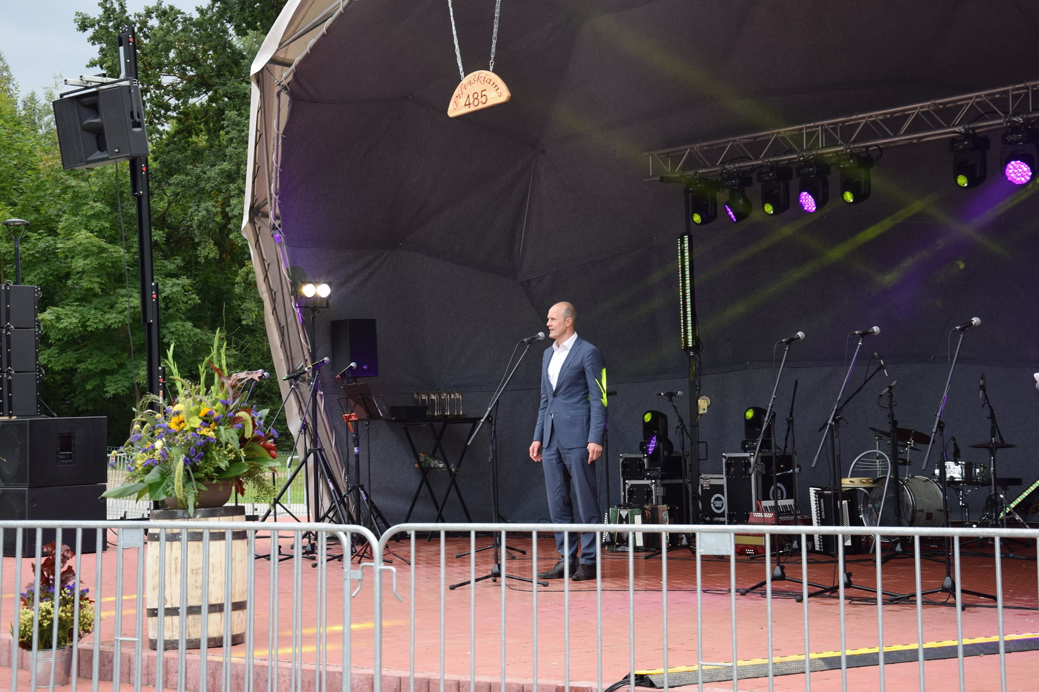 Ø11m Lauko Estrada Scena Kupolas |  Pilviškės, Lietuva