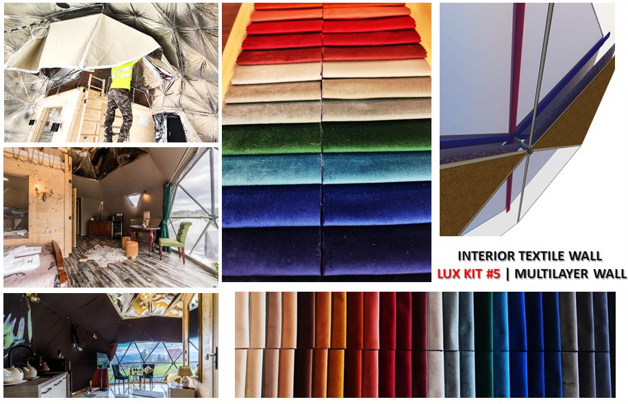 7m2 CRYSTAL DOME Ø3m H4m | BASIC SET