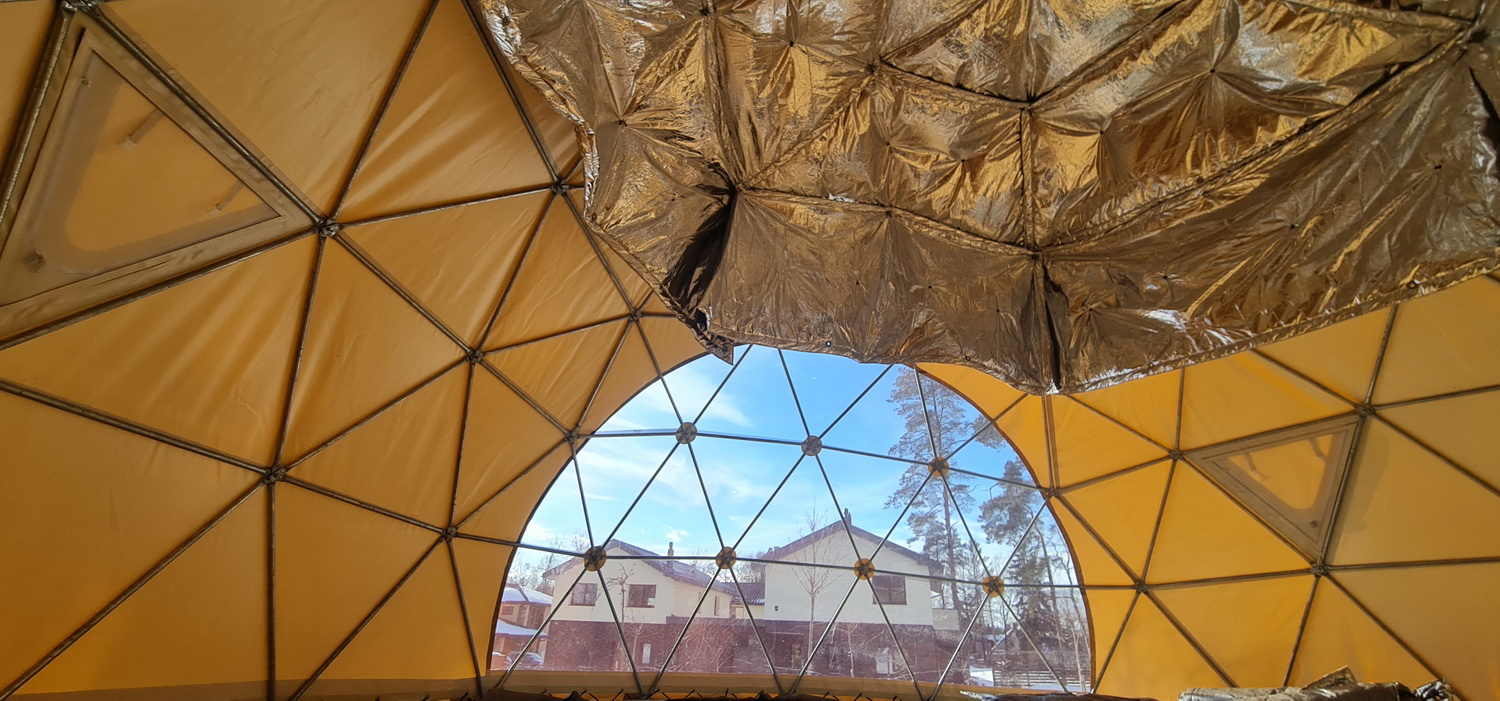 50m2 Mobile school Room Ø8m | Avizieniu High School