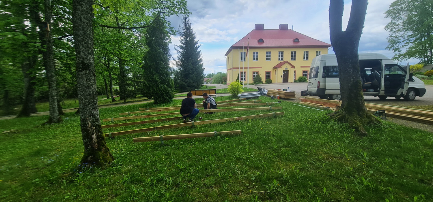50m2 Mobile school Room Ø8m | Suderves Primary School