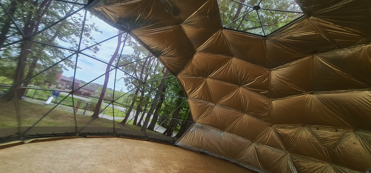 50m2 Mobile school Room Ø8m | Suderves Primary School