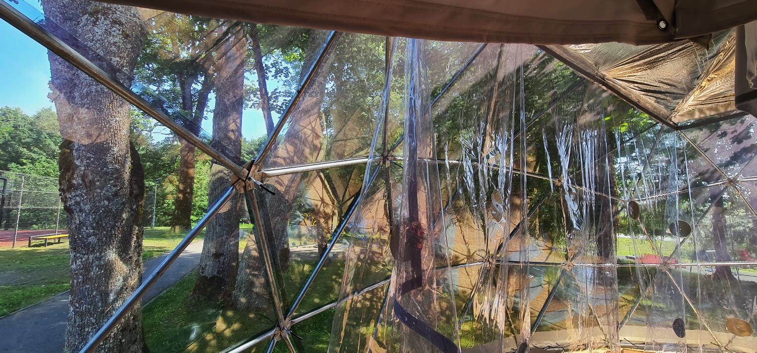 50m2 Mobile school Room Ø8m | Suderves Primary School