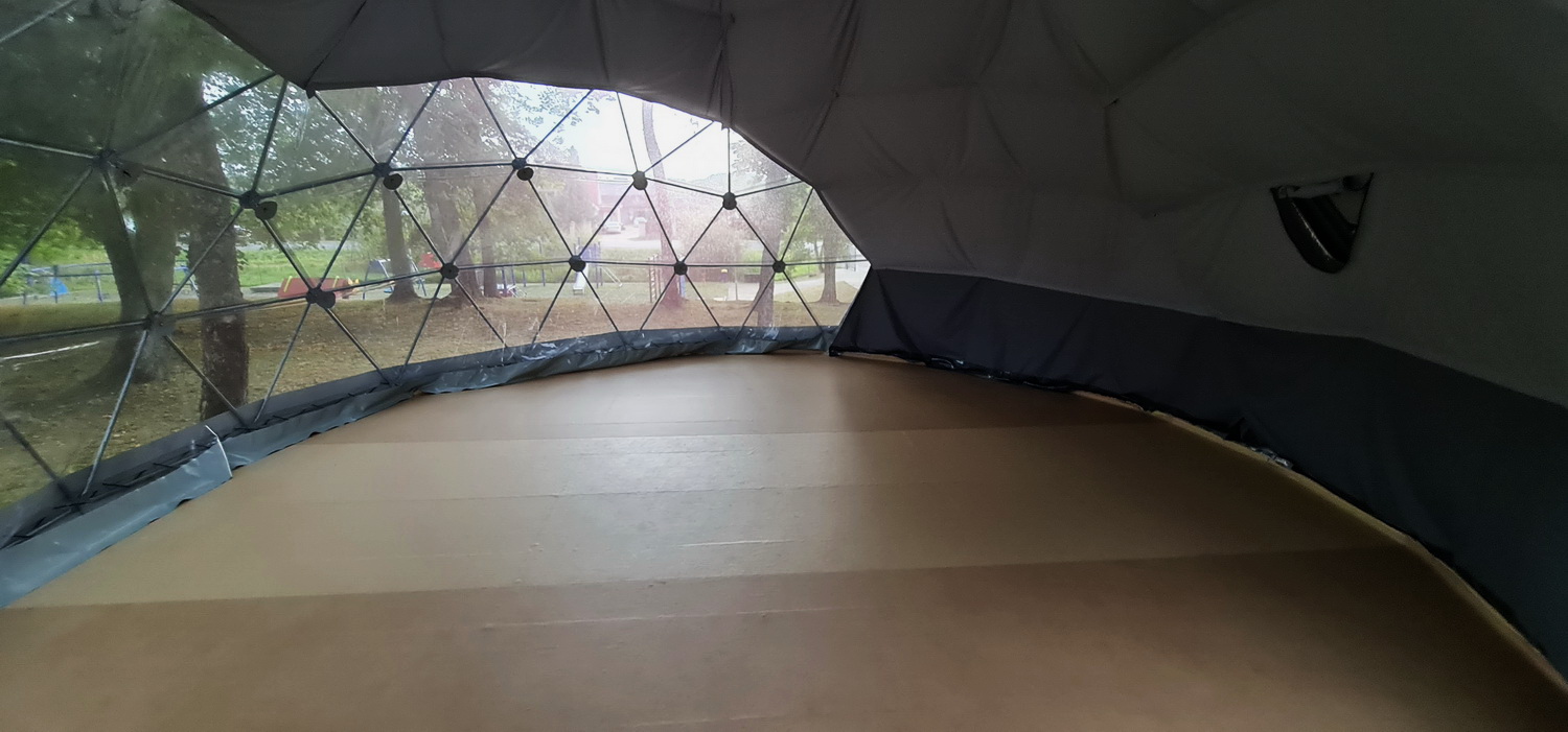 50m2 Mobile school Room Ø8m | Suderves Primary School